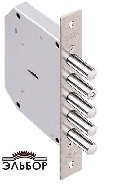 Замок врезной Elbor (Эльбор) сувальдный Базальт 1.05.11, 5 кл. /00320/
