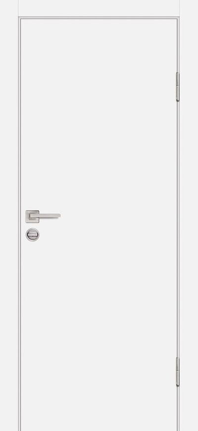 Межкомнатная дверь с эко шпоном P-1 Белый