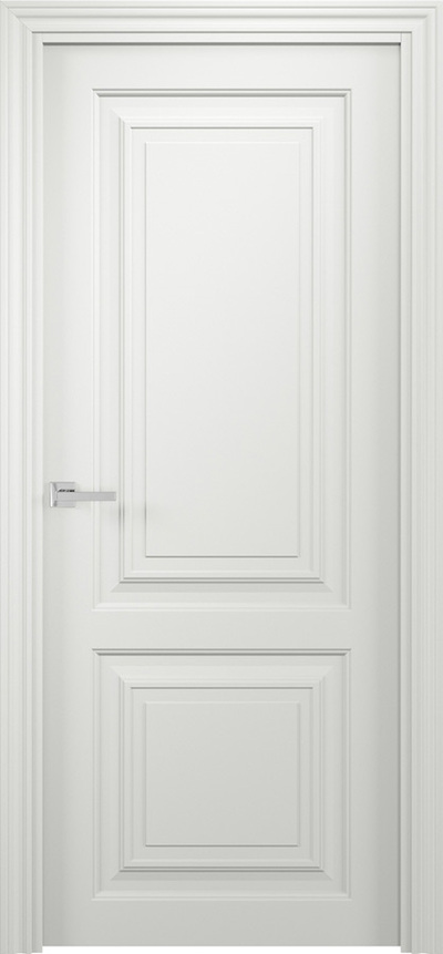 Дверь эмалитовая Альба 02 белый