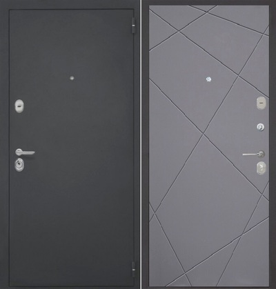 Входная дверь Гектор Лучи графит