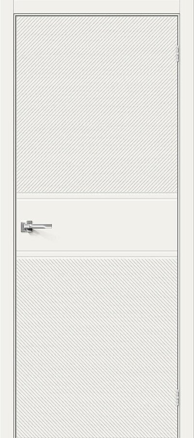 Межкомнатная дверь окрашенная Граффити-27 Whitey