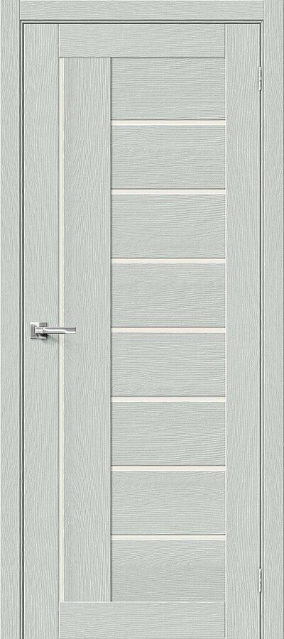 Межкомнатная дверь с эко шпоном Браво-29 Grey Wood