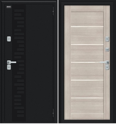 Входная дверь термо Техно Декор Cappuccino Veralinga