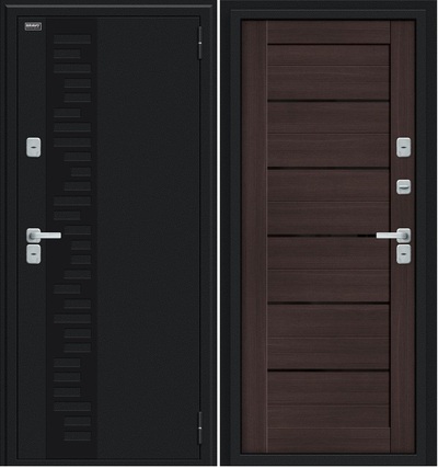 Входная дверь термо. Техно Декор Wenge Veralinga