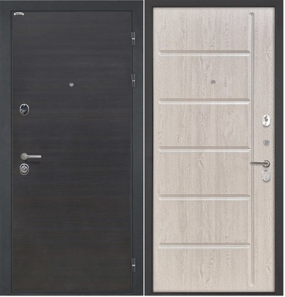 Входная дверь сицилия ФЛ-102 сосна белая