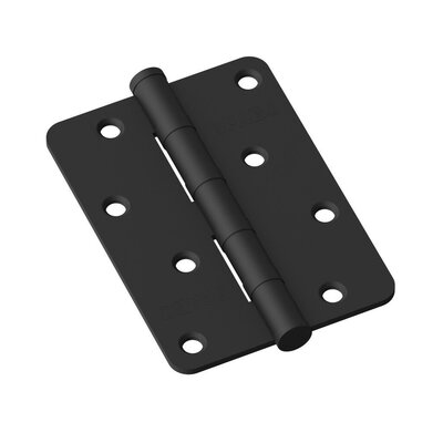 Петля врезная RS-7-4BB 100*70*2,5 SB МатЧерный