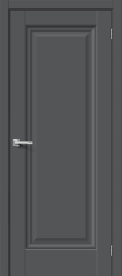 Межкомнатная дверь ПЭТ Прима-0 Stormy Silk