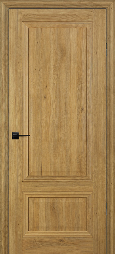 Межкомнатная дверь с эко шпоном PSC-38 Дуб золотистый