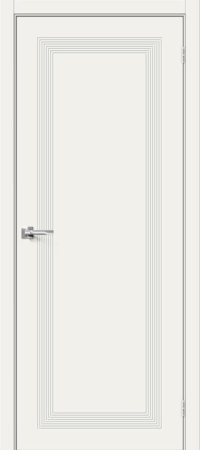 Межкомнатная дверь окрашенная Граффити-20 Whitey