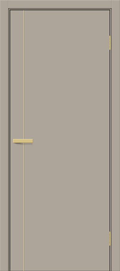 Межкомнатная дверь ПЭТ Браво-0.10 П SG P3 Clay Silk