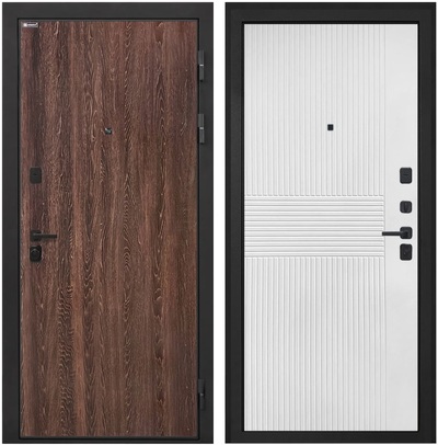 Входная дверь Профит дуб коньяк/ФЛ-326М Мэджик шифон
