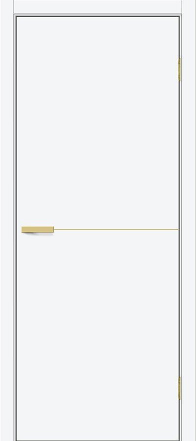 Межкомнатная дверь ПЭТ Браво-0.21 П SG P3 White Silk