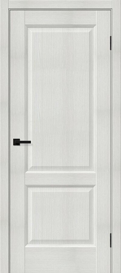 Межкомнатная дверь с эко шпоном Неоклассик-32 Bianco Veralinga