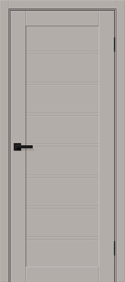 Межкомнатная дверь ПЭТ Браво-20 Grey Silk