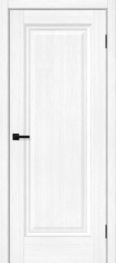  Межкомнатная дверь с эко шпоном Прима-0 Snow Melinga